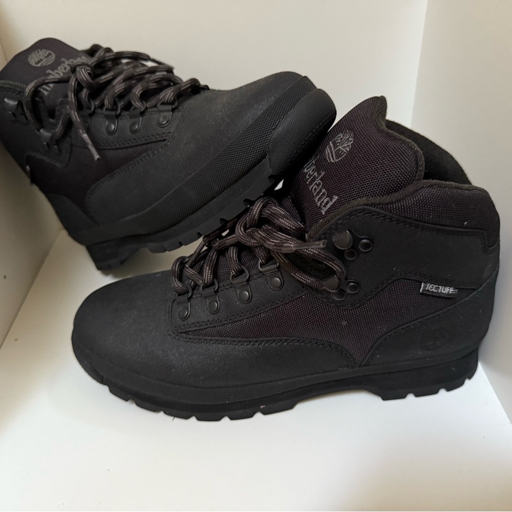 RARE - Used Timberland Eurohiker Gortex TecTuff size 9 Gore-Tex Boots Waterproof